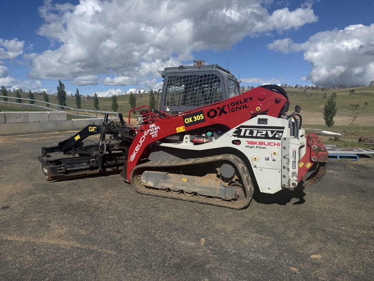 Oxley Takeuchi TL12 track loader