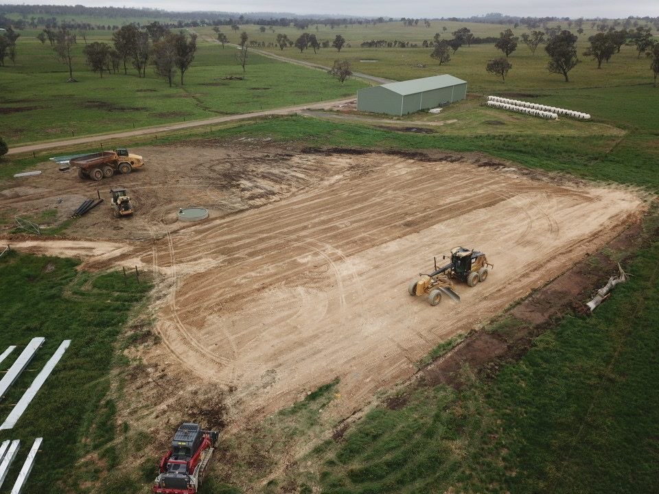 Pad formation from above